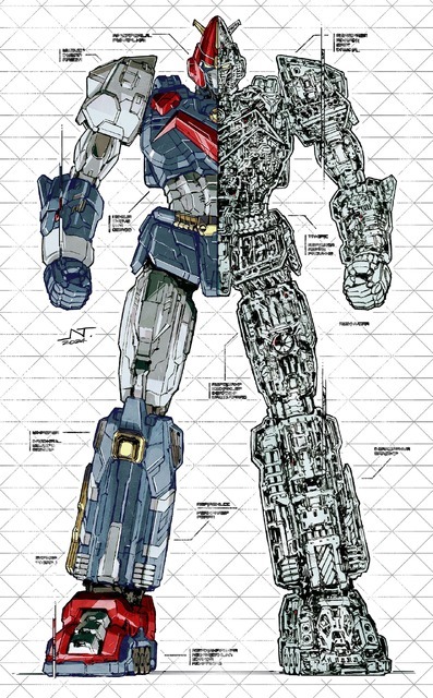 『ボルテスV レガシー』JNTHED/イラストレーター、メカデザイナー