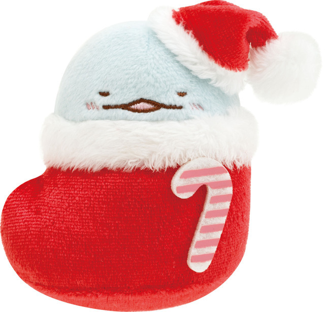 すみっコぐらし『おうちのすみっコクリスマス』「てのりぬいぐるみ とかげ（くつした）」（C）SAN-X CO., LTD. ALL RIGHTS RESERVED.