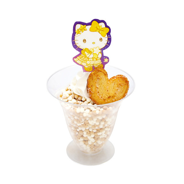 ハローキティの「ロマンチック♡キャラメルフロマージュ」（C）2024 SANRIO CO., LTD. TOKYO, JAPAN 著作 株式会社サンリオ