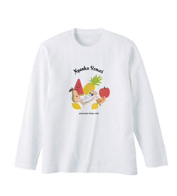 『夏目友人帳』arti-mate ロングTシャツ 果物モチーフver.（C）緑川ゆき・白泉社／「夏目友人帳」製作委員会