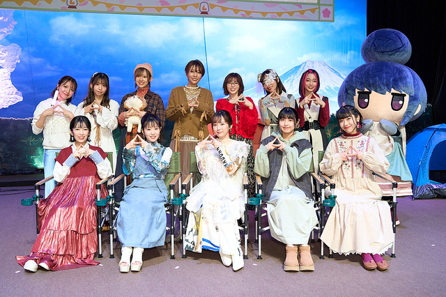 「『ゆるキャン△ SEASON３』SPイベント ゆるキャンパーの集い」速報写真（C）あfろ・芳文社／野外活動プロジェクト