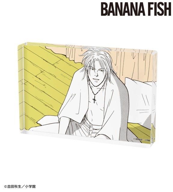 『BANANA FISH』アッシュ・リンクス アクリルブロック ver.A（C）吉田秋生／小学館