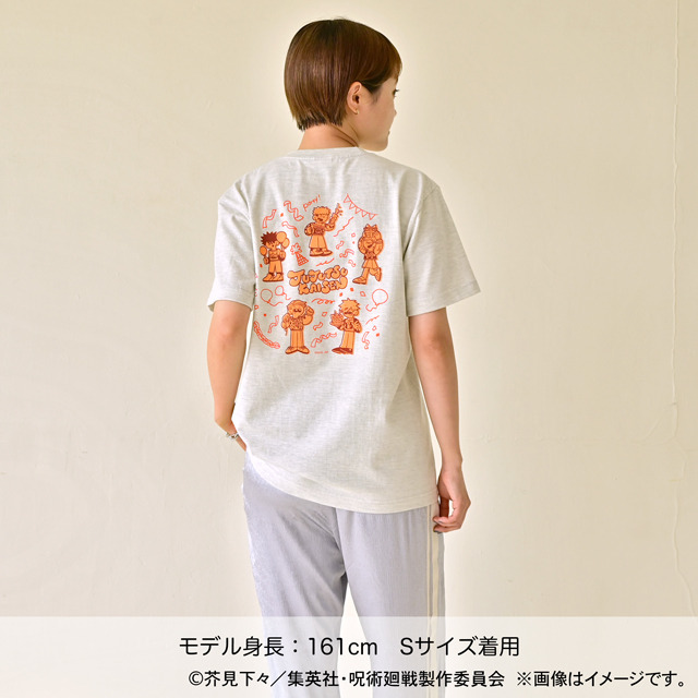 「TVアニメ『呪術廻戦』クルーネックTシャツ（虎杖 ・ 伏黒 ・ 釘崎 ・ 七海 ・ 五条）」（C）芥見下々／集英社・呪術廻戦製作委員会