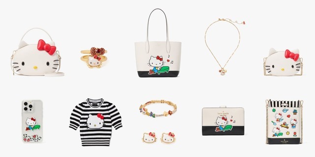 「HELLO KITTY x kate spade new york Capsule Collection」（C）’24 SANRIO 著作（株）サンリオ