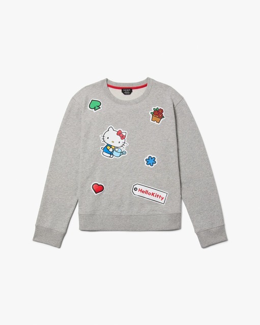 「HELLO KITTY x kate spade new york Capsule Collection」sweat shirt（C）’24 SANRIO 著作（株）サンリオ