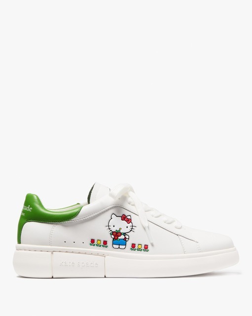 「HELLO KITTY x kate spade new york Capsule Collection」sneaker（C）’24 SANRIO 著作（株）サンリオ