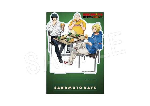 『SAKAMOTO DAYS』BIGアクリルスタンド ハンバーガーver.（C）鈴木祐斗／集英社・SAKAMOTO DAYS製作委員会