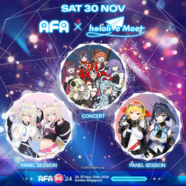 「Anime Festival Asia Singapore 2024」（C）2024 SOZO Pte Ltd. （C）Anime Festival Asia