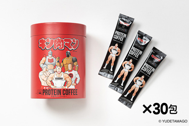 メガロス PROTEIN COFFEE キン肉マン特別パッケージ 正義超人Ver.（30包入り）