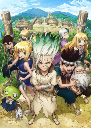 TVアニメ『Ｄｒ．ＳＴＯＮＥ』“村編”キャスト陣のアフレコ集合写真＆コメント到着！沼倉愛美「無人島で暮らすことになった時の勉強もできます（笑）」