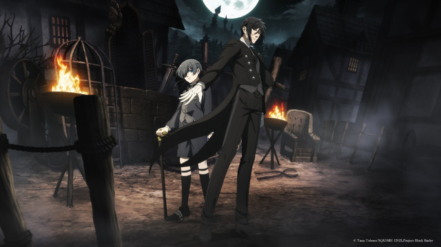 TVアニメ『黒執事 -緑の魔女編-』ティザービジュアル（C）Yana Toboso/SQUARE ENIX,Project Black Butler