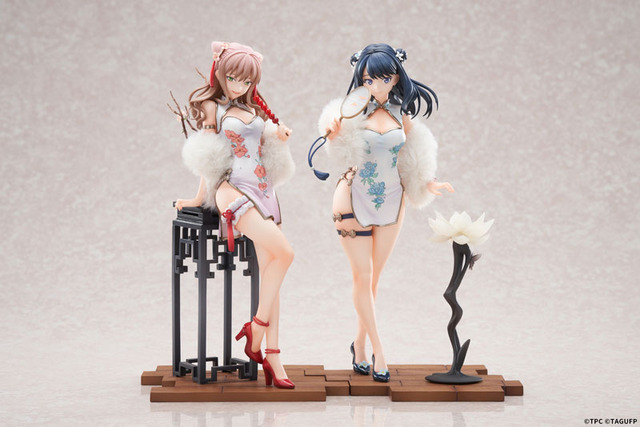 グリッドマン ユニバース 宝多六花＆南夢芽セット チャイナドレスVer. 1/7スケール 完成品フィギュア