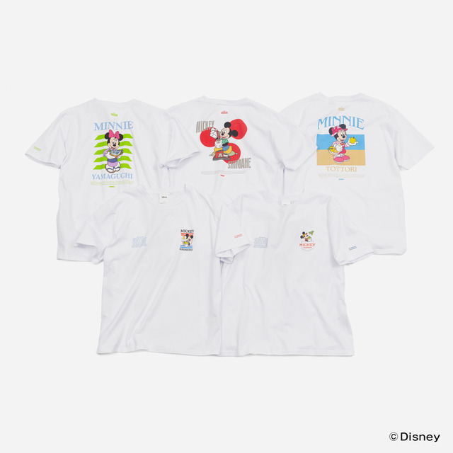 ディズニーTシャツコレクション「【DISNEY】MY HOME TOWN COLLECTION 47PREF」（C）Disney