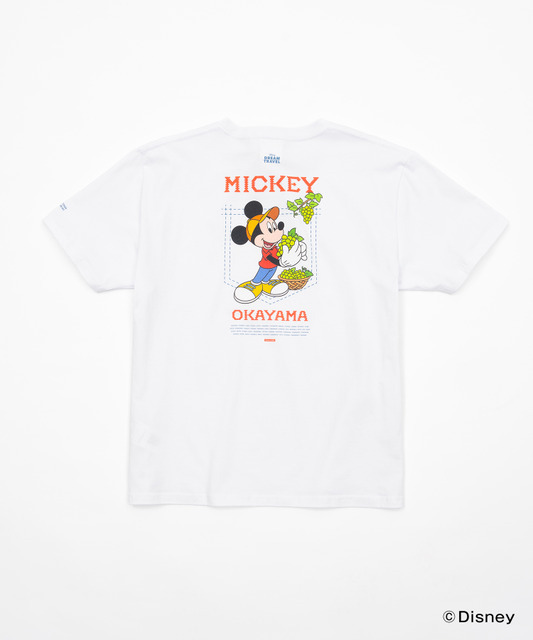 ディズニーTシャツコレクション「【DISNEY】MY HOME TOWN COLLECTION 47PREF」岡山県（C）Disney