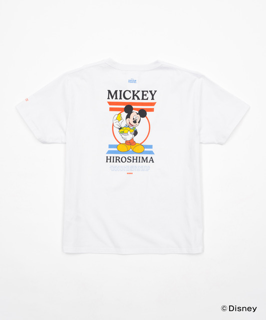 ディズニーTシャツコレクション「【DISNEY】MY HOME TOWN COLLECTION 47PREF」広島県（C）Disney