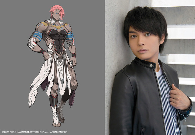 『想星のアクエリオン Myth of Emotions』ナヌーク：CV榎木淳弥（C） 2023 SHOJI KAWAMORI,SATELIGHT/Project AQUARION MOE