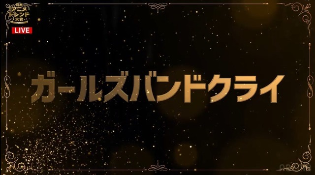 「ABEMA特別賞」神回部門『ガールズバンドクライ』