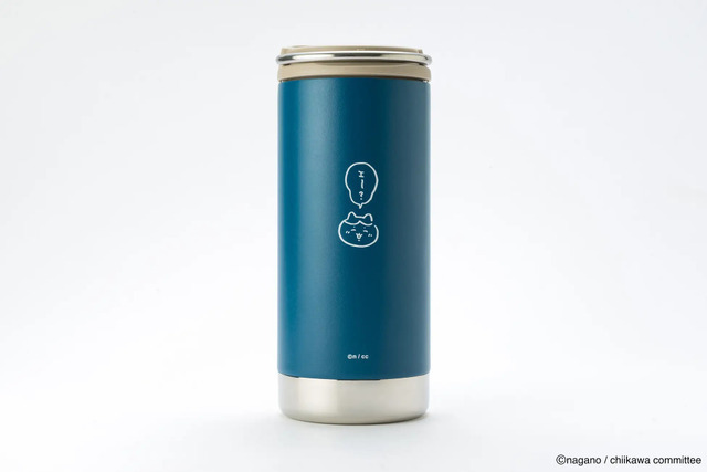 Klean Kanteen ちいかわ インスレートボトル TKWide 12oz（355ml）w/カフェキャップ [ハチワレ]（C）nagano / chiikawa committee