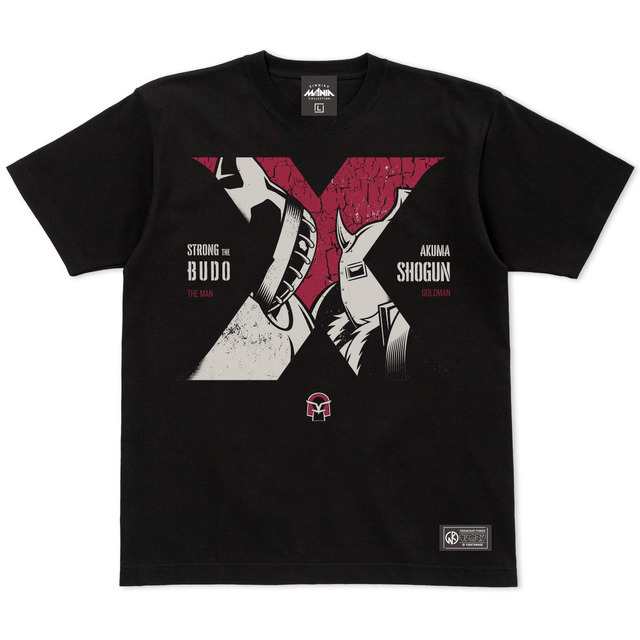 『キン肉マン』KINNIKUMANIA COLLECTION「S武道×悪魔将軍 FACE OFF Tシャツ」（C）YUDETAMAGO
