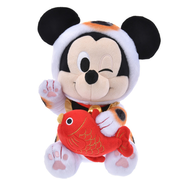 ディズニーストア「ミッキー ぬいぐるみ 迎春コレクション」（C）Disney