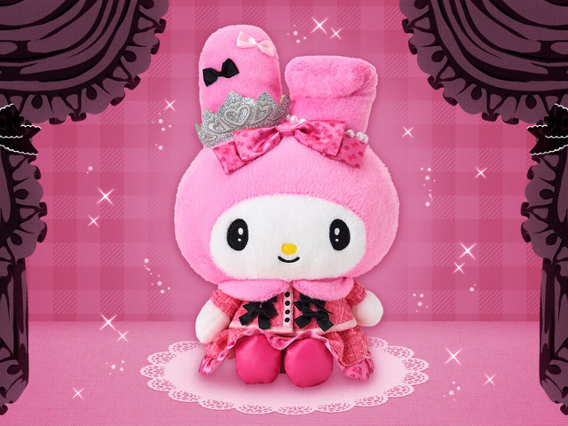 マイメロディの「My Melody 50th Anniversary バースデードール」（C）2024 SANRIO CO., LTD. TOKYO, JAPAN