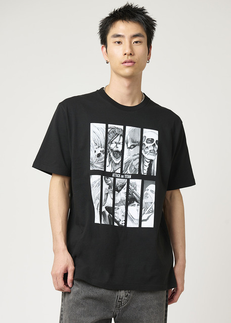 『進撃の巨人』とグラニフが初コラボ。「九つの巨人｜Tシャツ」（C）諫山創／講談社