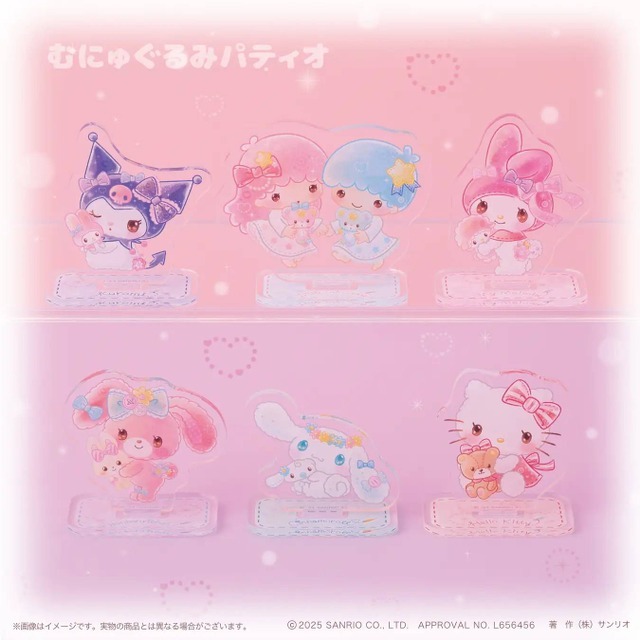 「きらきらドールシリーズ」アクリルスタンド／880円（税込）（C）2025 SANRIO CO., LTD. APPROVAL NO.L656456