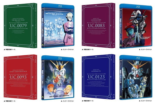 『宇宙世紀ガンダム』シリーズ作品のスペシャルプライスBlu-ray「U.C.ガンダムBlu-ray ライブラリーズ」が登場！ 第1弾アイテムが9月26日に発売