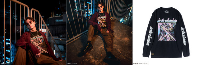 STRICT-G glamb『機動戦士ガンダムSEED』ロングTシャツ ジャスティスガンダム　（Justice Gundam Long Sleeves T-Shirt）