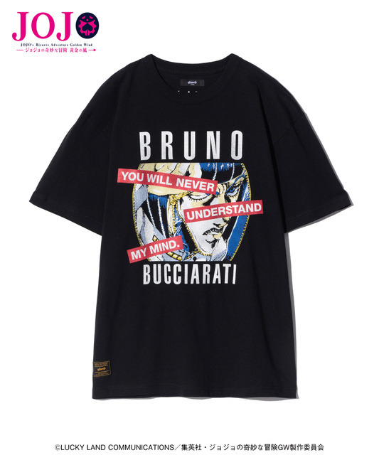 『ジョジョの奇妙な冒険 黄金の風』Bruno Bucciarati T-shirts II