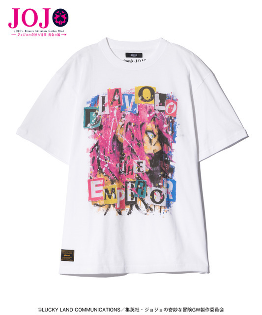 『ジョジョの奇妙な冒険 黄金の風』Diavolo T-shirt