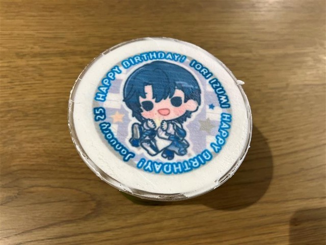 『アイドリッシュセブン』「和泉一織Birthday Store」フォーチューンラテ（C）アイドリッシュセブン