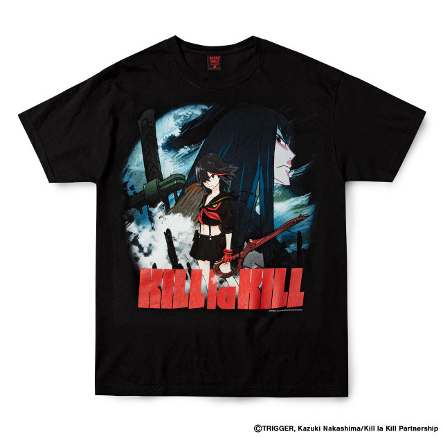 『キルラキル』「KILL la KILL × GEEKS RULE 15 SILKSCREEN PRINTING T SHIRT vol.01」（C）TRIGGER・中島かずき/キルラキル製作委員会