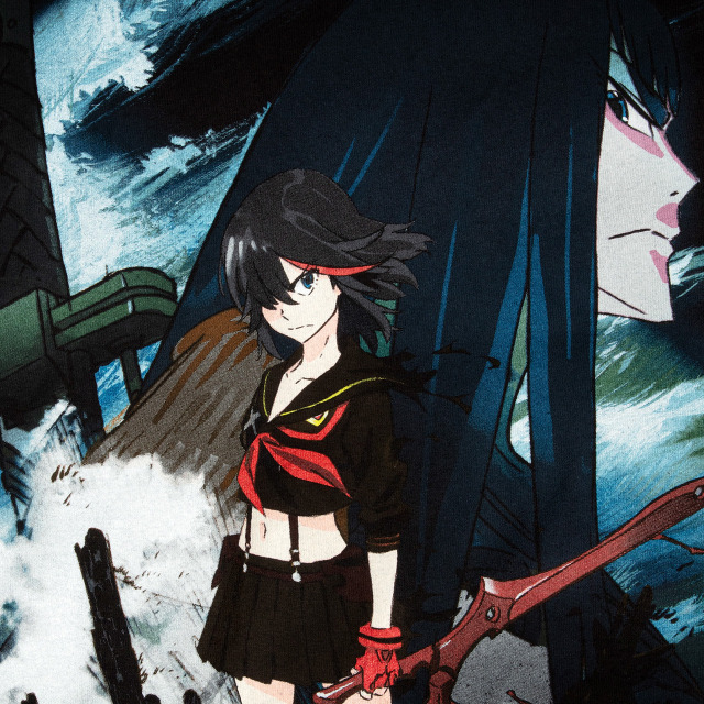『キルラキル』KILL la KILL × GEEKS RULE 15 SILKSCREEN PRINTING T SHIRT vol.01（C）TRIGGER・中島かずき/キルラキル製作委員会