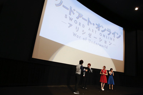 アニメ『ソードアート・オンライン　アリシゼーション War of Underworld』先行上映会に松岡禎丞、戸松遥、茅野愛衣が登壇！「全力でぶつかっていきます」【レポート】