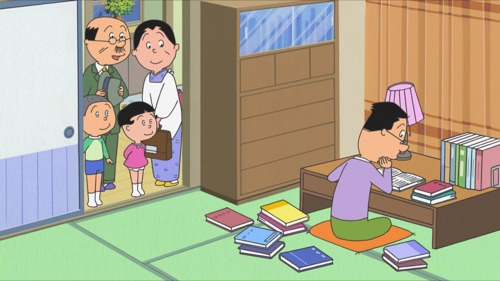 読書するマスオに子供たちはーーTVアニメ『サザエさん』第2527話のあらすじ＆先行カットを紹介！前回のじゃんけんは「グー」