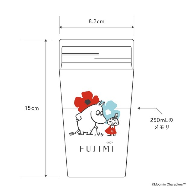 「MOOMIN×FUJIMI コラボシェイカー」（C）Moomin characters(TM)