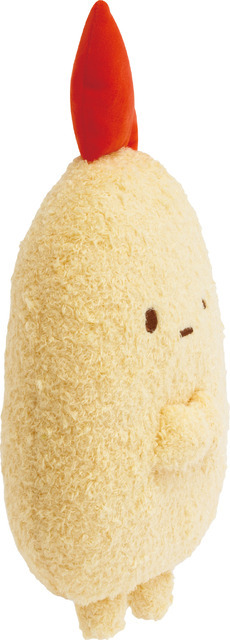 サンエックス「すみっコぐらし みにみにクッション（夢みるしっぽず・えびふらいのしっぽ）」（C）2025 SAN-X CO., LTD. ALL RIGHTS RESERVED.