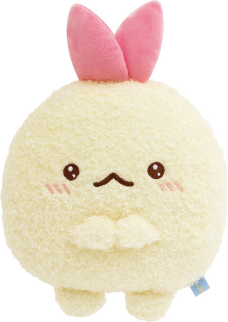 サンエックス「すみっコぐらし みにみにクッション（夢みるしっぽず・えびてんのしっぽ）」（C）2025 SAN-X CO., LTD. ALL RIGHTS RESERVED.