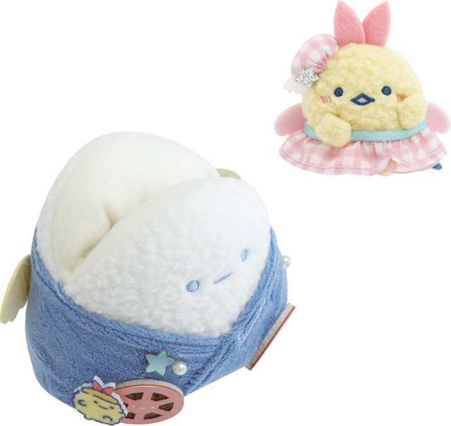 サンエックス「すみっコぐらし てんむすステージぬいぐるみ（夢みるしっぽず）」使用例（C）2025 SAN-X CO., LTD. ALL RIGHTS RESERVED.