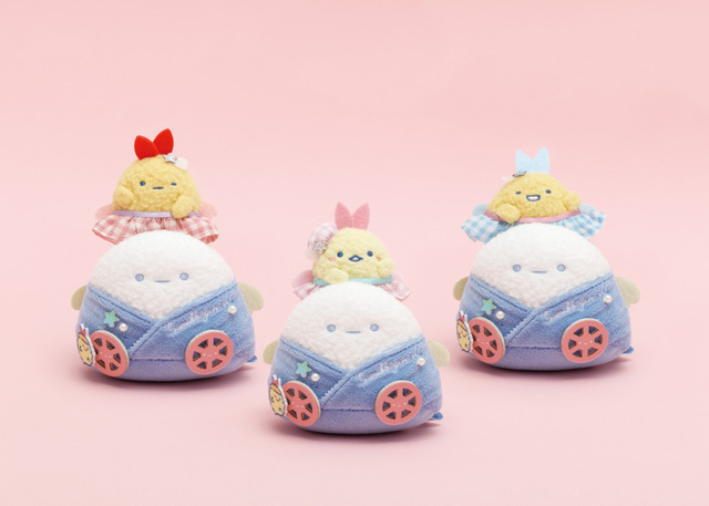 サンエックス「すみっコぐらし てんむすステージぬいぐるみ（夢みるしっぽず）」使用例（C）2025 SAN-X CO., LTD. ALL RIGHTS RESERVED.