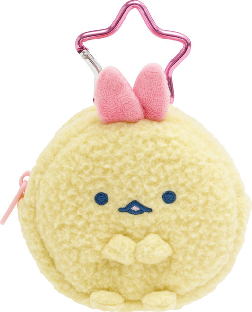 サンエックス「すみっコぐらし ぬいぐるみミニポーチ（夢みるしっぽず・えびてんのしっぽ）」（C）2025 SAN-X CO., LTD. ALL RIGHTS RESERVED.