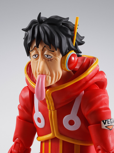 BANDAI SPIRITS「S.H.Figuarts モンキー・D・ルフィ -ギア5 未来島エッグヘッド-」が発売。別売りの「S.H.Figuarts モンキー・D・ルフィ -未来島エッグヘッド-」用交換用ヘッドパーツが付属（C）尾田栄一郎／集英社・フジテレビ・東映アニメーション
