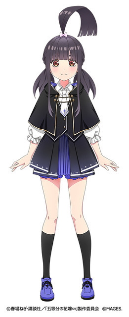 ゲーム『五等分のプリンセス ～幻想と深淵と魔法学院～』上杉らいは（C）春場ねぎ・講談社／「五等分の花嫁∽」製作委員会（C）MAGES.