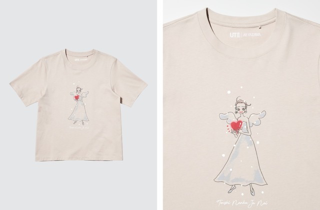 矢沢あい×ユニクログラフィックTシャツブランド「UT」コラボデザイン