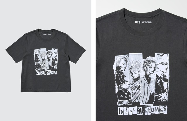 矢沢あい×ユニクログラフィックTシャツブランド「UT」コラボデザイン