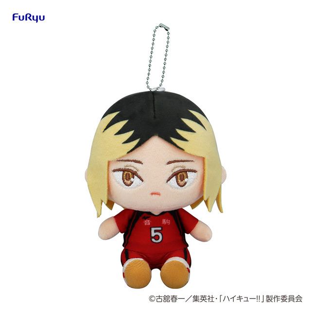 「フリューくじ アニメ『ハイキュー!!』ぬいもっち」が5月17日より発売。D賞：ぬいもっちマスコット 孤爪研磨（C）古舘春一／集英社・「ハイキュー!!」製作委員会