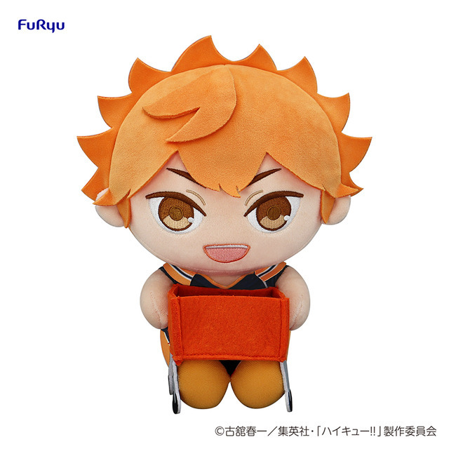 「フリューくじ アニメ『ハイキュー!!』ぬいもっち」が5月17日より発売。ラストゲット賞：ぬいもっち 日向翔陽 -ラストゲットver. -（C）古舘春一／集英社・「ハイキュー!!」製作委員会