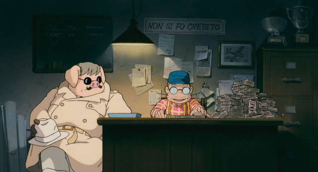 『紅の豚』（C）1992 Hayao Miyazaki/Studio Ghibli, NN