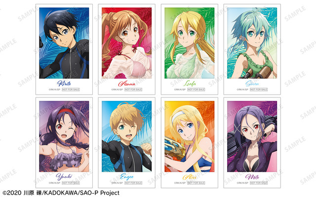「ソードアート・オンライン POP UP SHOP in AmiAmi vol.II」イベント限定BOX購入特典「イベント購入特典イラストカード」（C）2020 川原 礫/KADOKAWA/SAO-P Project